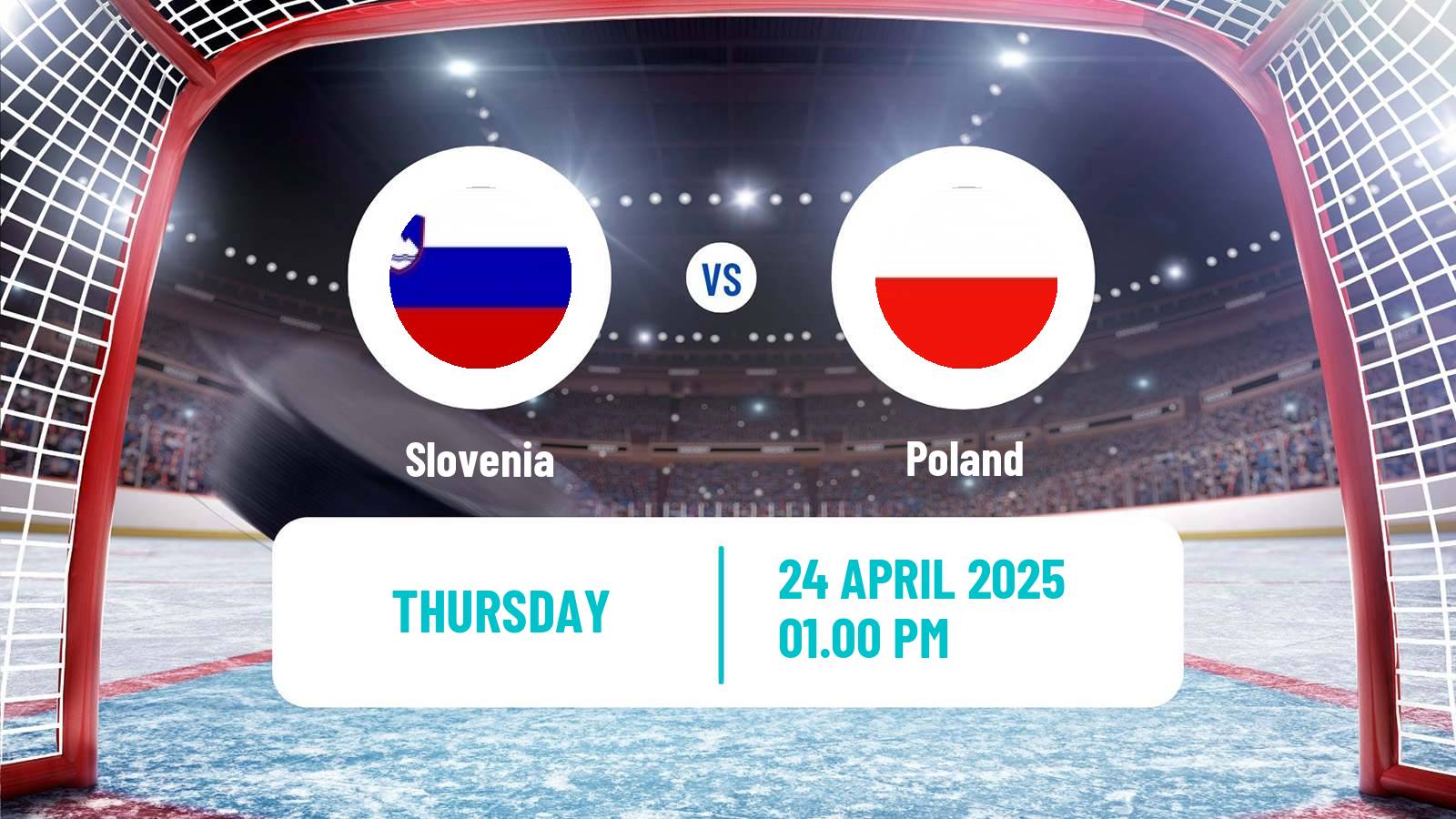 Hockey Friendly International Ice Hockey Slovenia - Poland