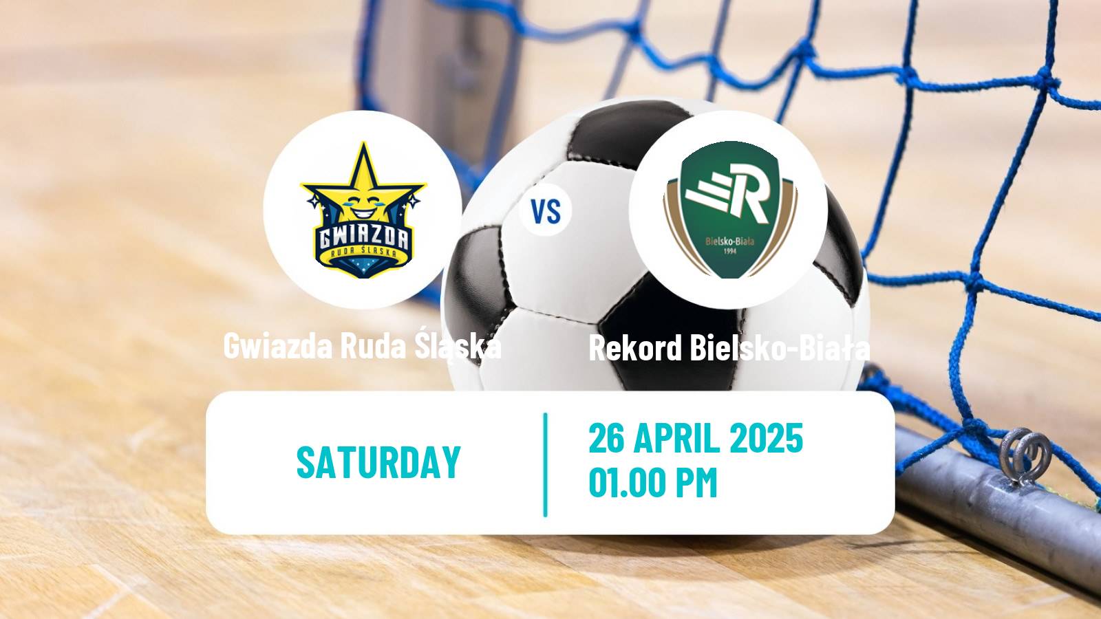 Futsal Polish Ekstraklasa Futsal Gwiazda Ruda Śląska - Rekord Bielsko-Biała