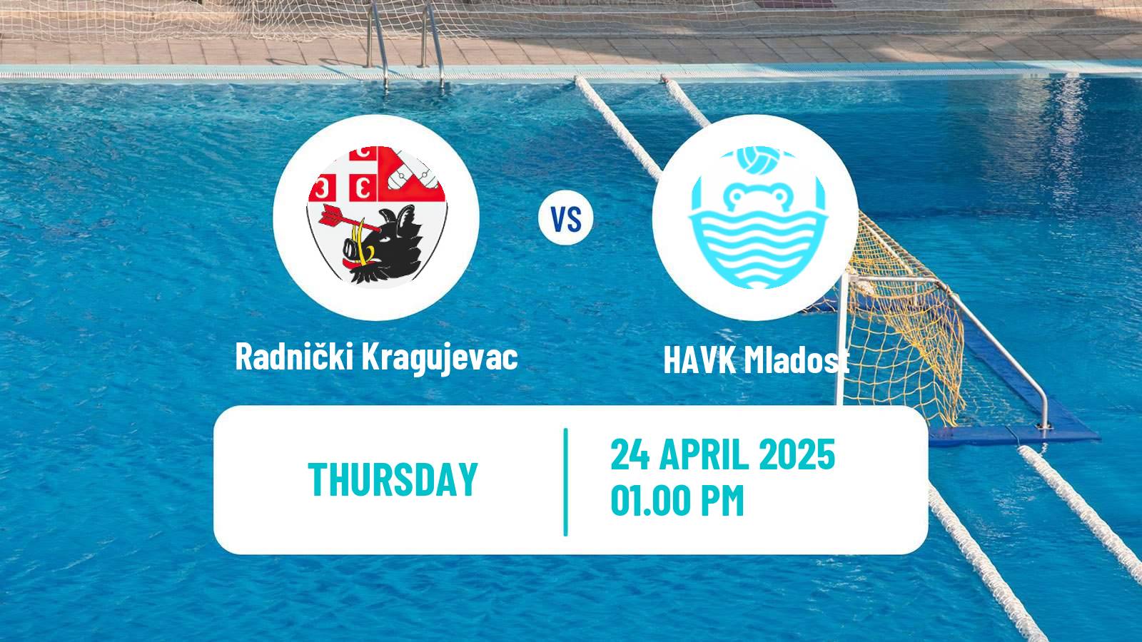Water polo Euro Cup Water Polo Radnički Kragujevac - HAVK Mladost