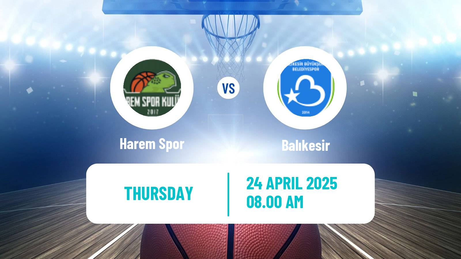 Basketball Turkish TBL Harem Spor - Balıkesir