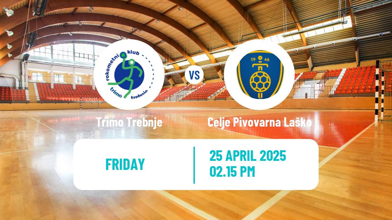 Handball Slovenian 1 NLB Liga Handball Trimo Trebnje - Celje Pivovarna Laško