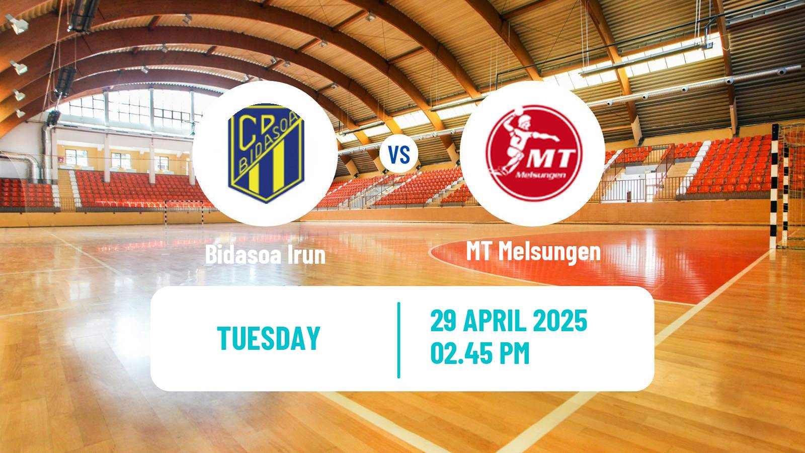 Handball EHF European League Bidasoa Irun - MT Melsungen