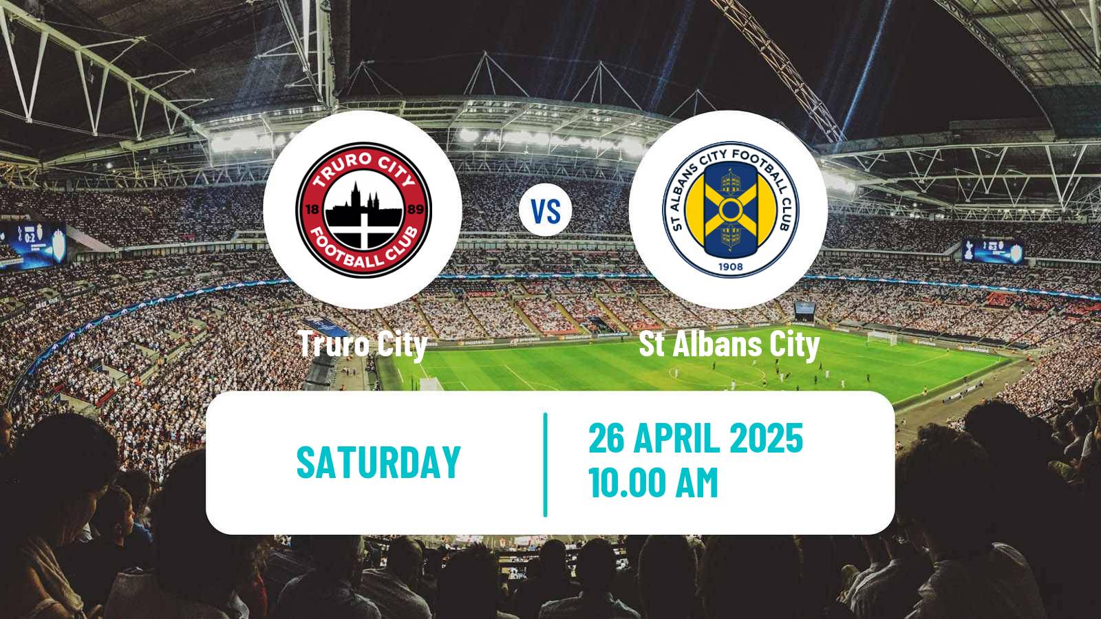 Soccer English National League South Truro City - St Albans City