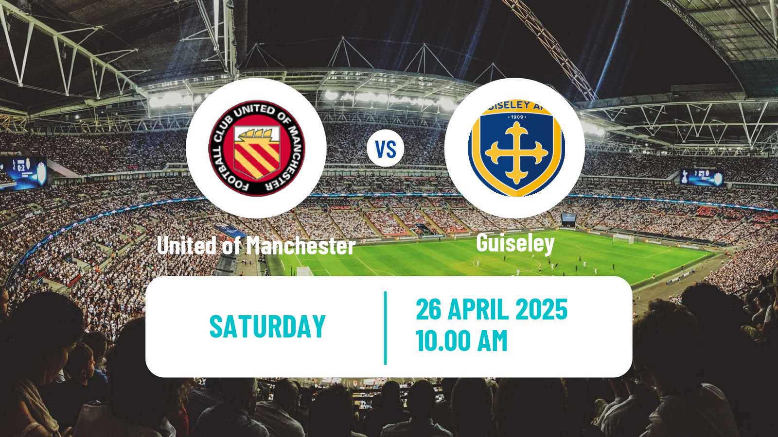 Soccer English NPL Premier Division United of Manchester - Guiseley