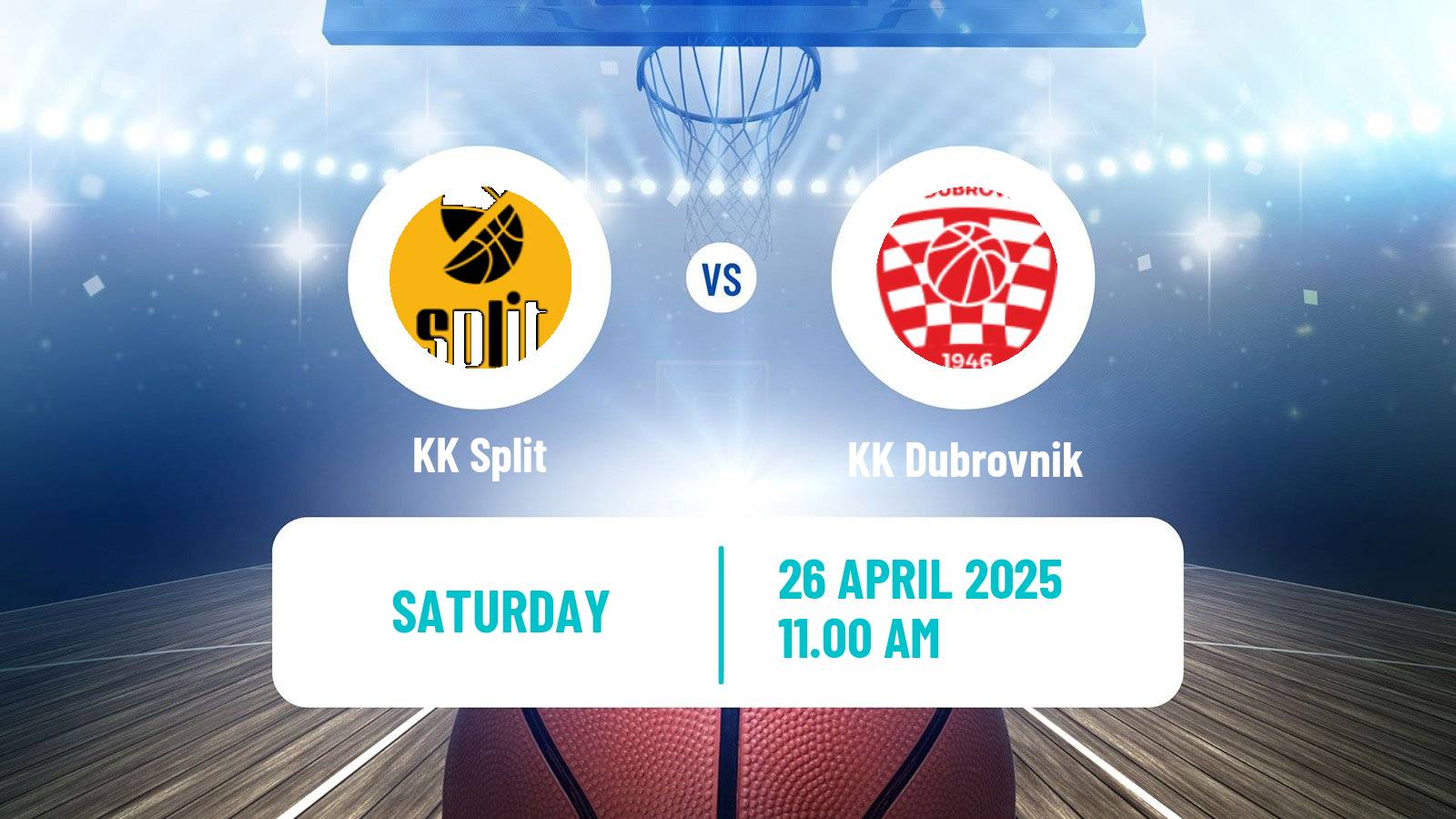Basketball Croatian Premijer Liga Basketball KK Split - Dubrovnik
