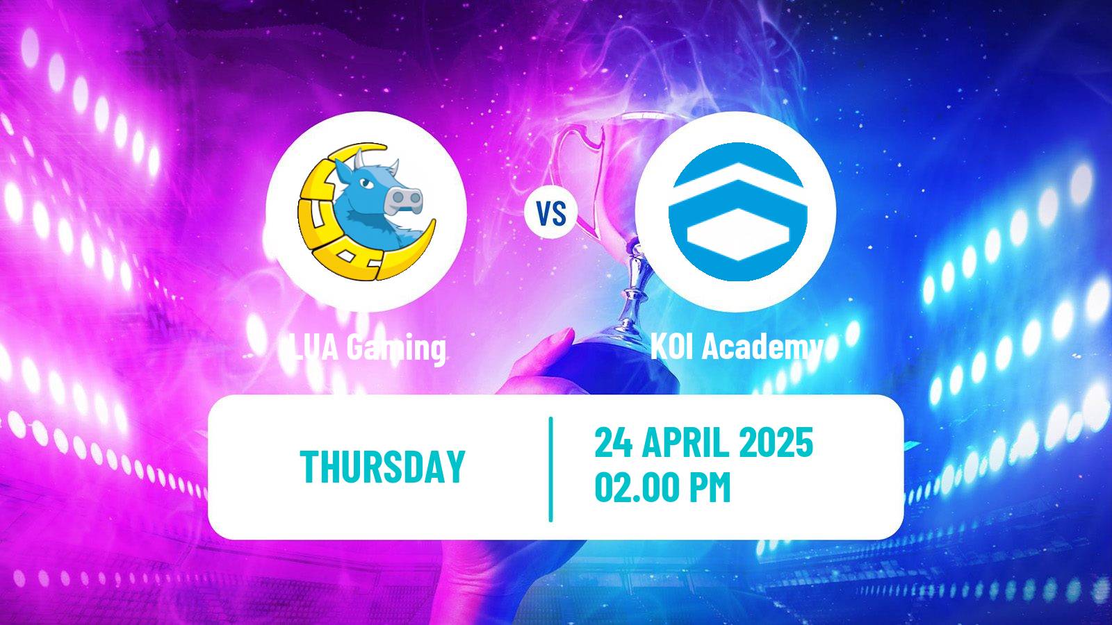 Esports League Of Legends Lvp Superliga LUA Gaming - KOI Academy