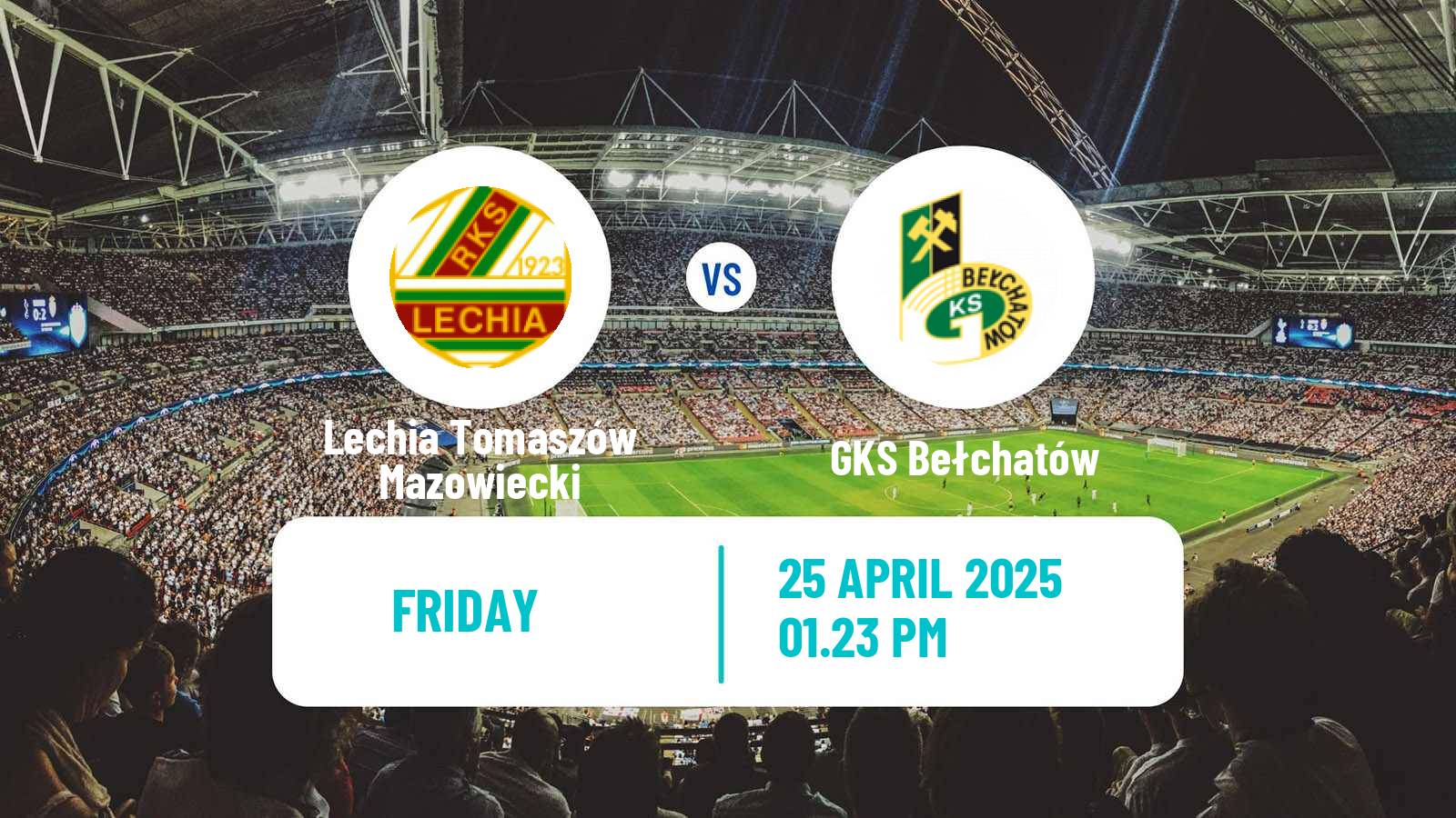 Soccer Polish Division 3 - Group I Lechia Tomaszów Mazowiecki - GKS Bełchatów