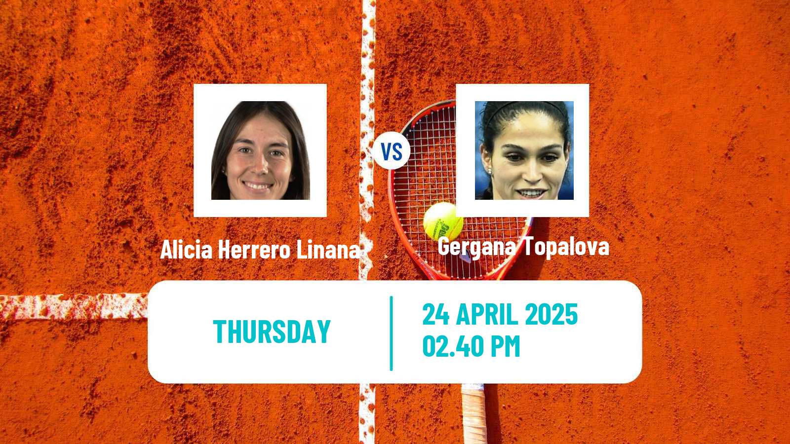 Tennis ITF W35 Charlotte Nc Women Alicia Herrero Linana - Gergana Topalova