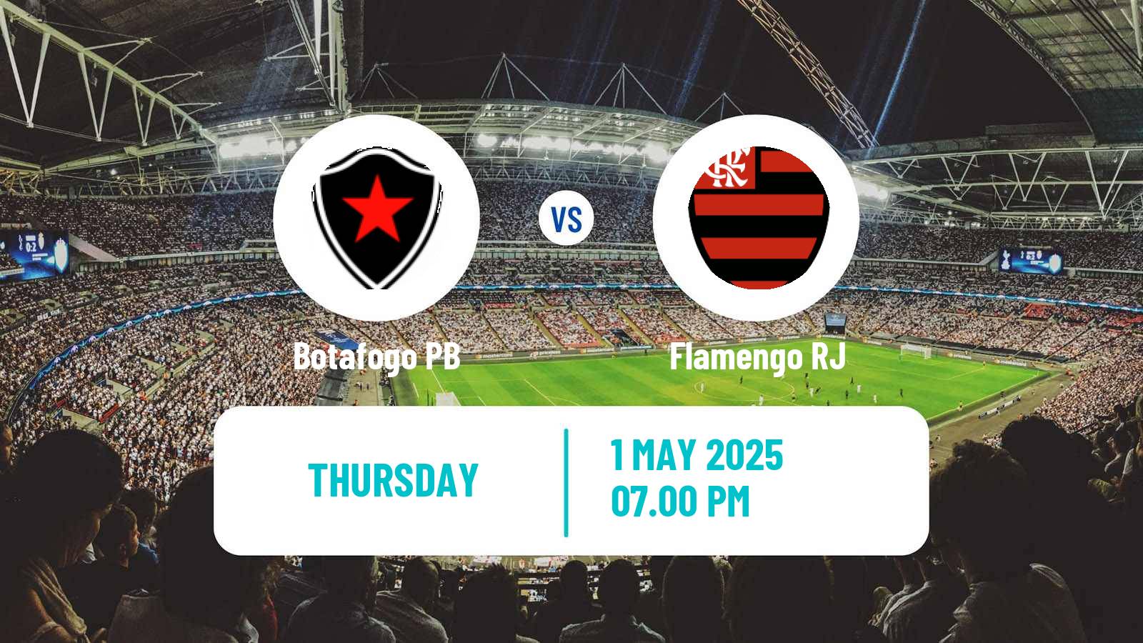 Soccer Copa do Brasil Botafogo PB - Flamengo