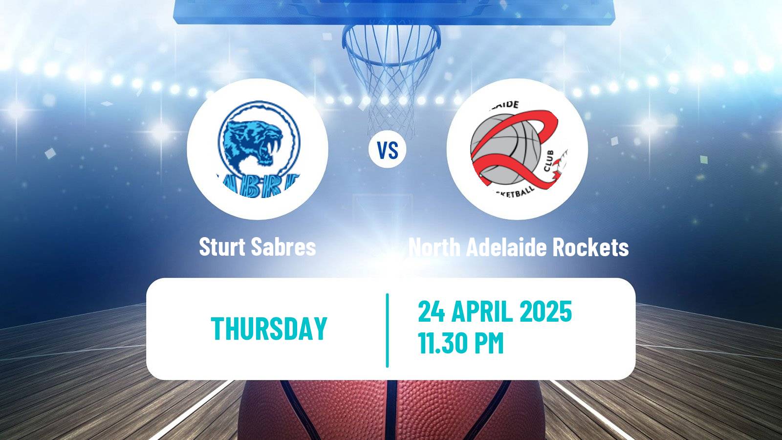 Basketball Australian NBL1 Central Women Sturt Sabres - North Adelaide Rockets