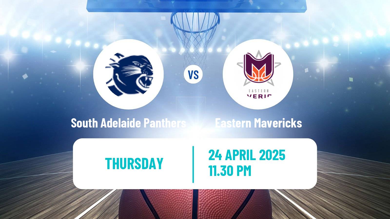 Basketball Australian NBL1 Central Women South Adelaide Panthers - Eastern Mavericks