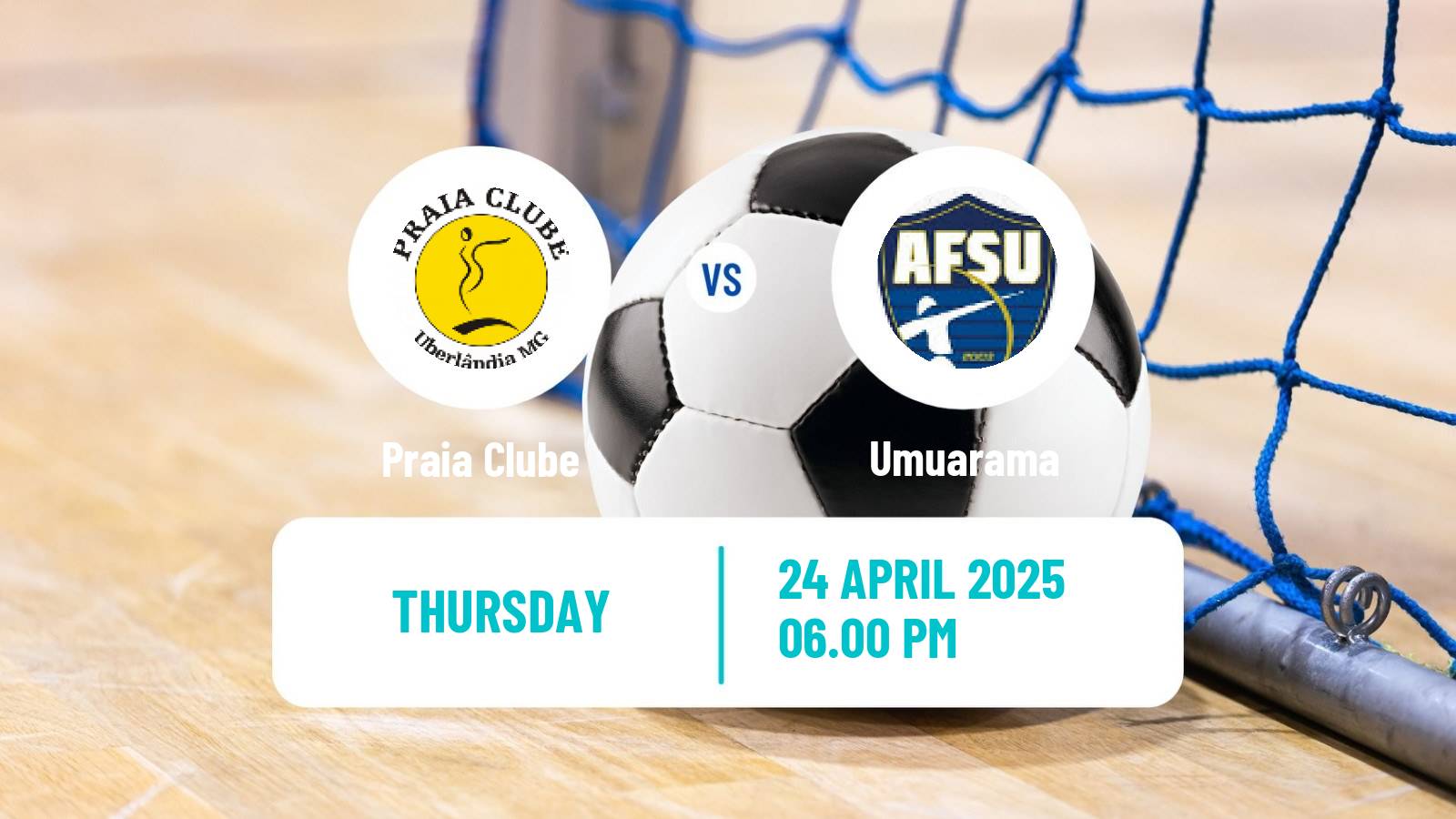 Futsal Brazilian Liga Futsal Praia Clube - Umuarama