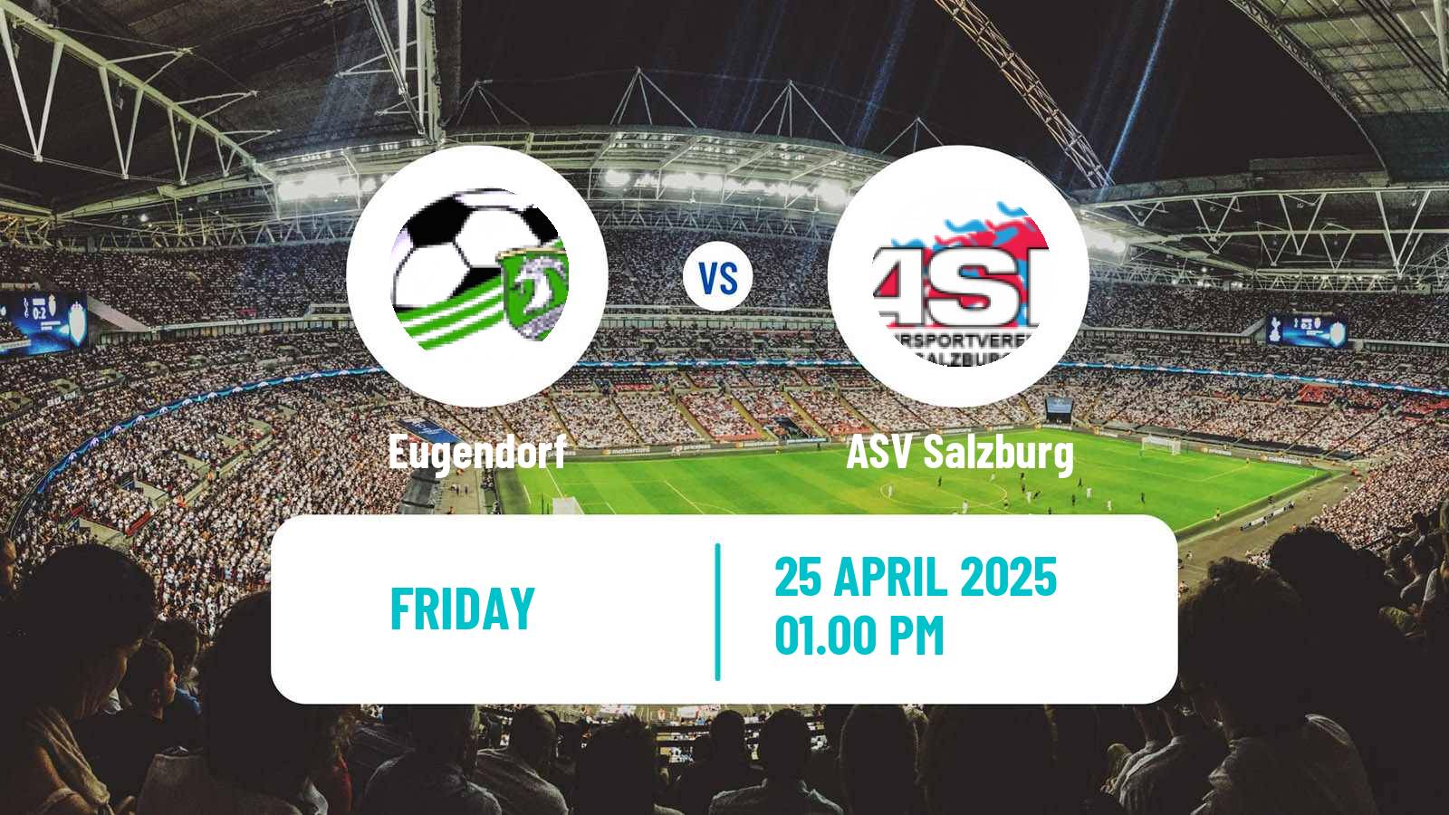 Soccer Austrian Landesliga Salzburg Eugendorf - ASV Salzburg