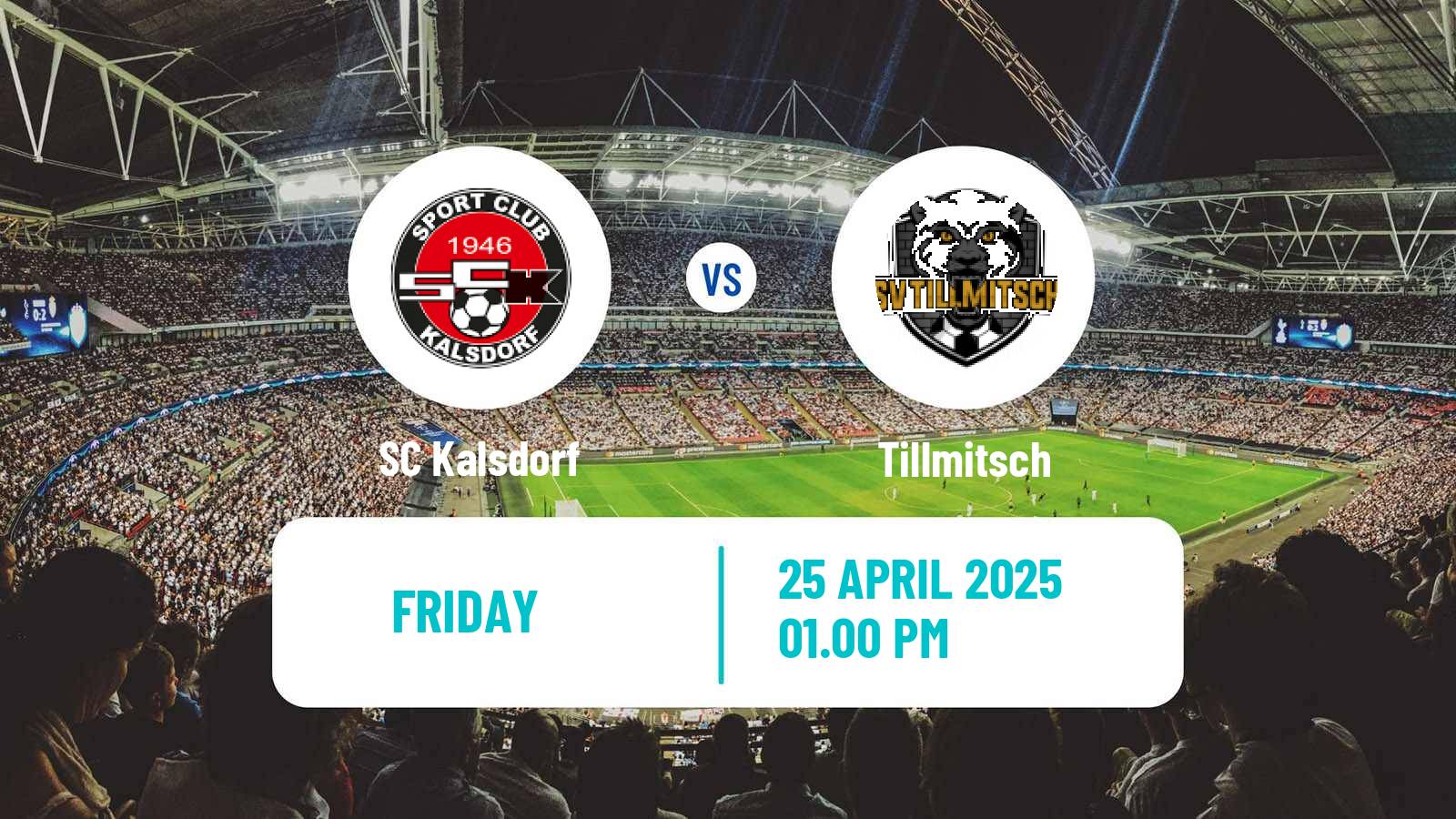 Soccer Austrian Landesliga Steiermark Kalsdorf - Tillmitsch