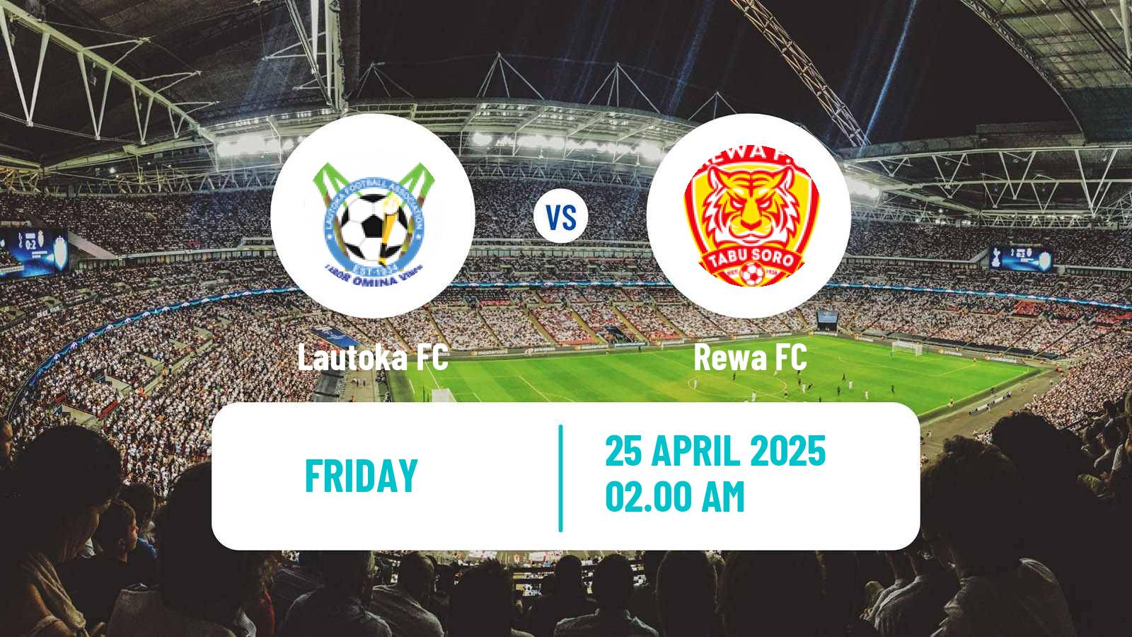 Soccer Fiji Premier League Lautoka - Rewa