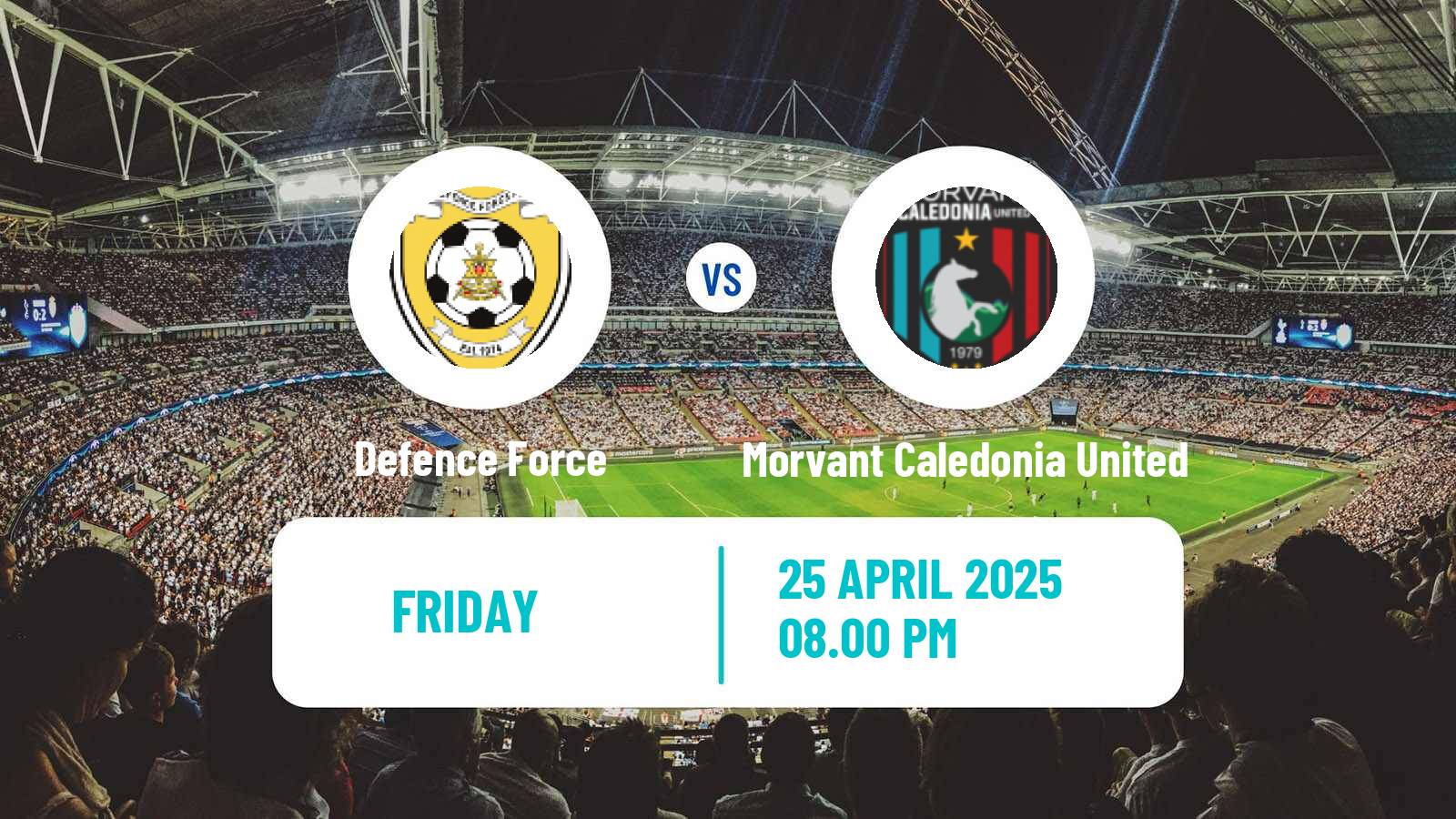 Soccer Trinidad and Tobago Premier League Defence Force - Morvant Caledonia United