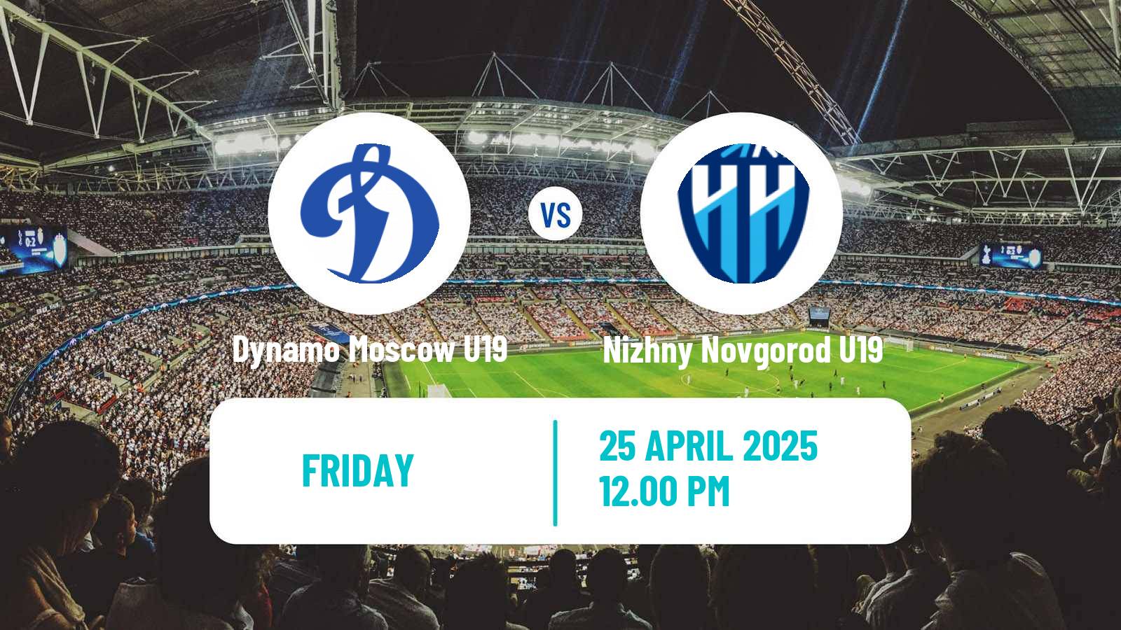 Soccer Russian Youth League Dynamo Moscow U19 - Nizhny Novgorod U19