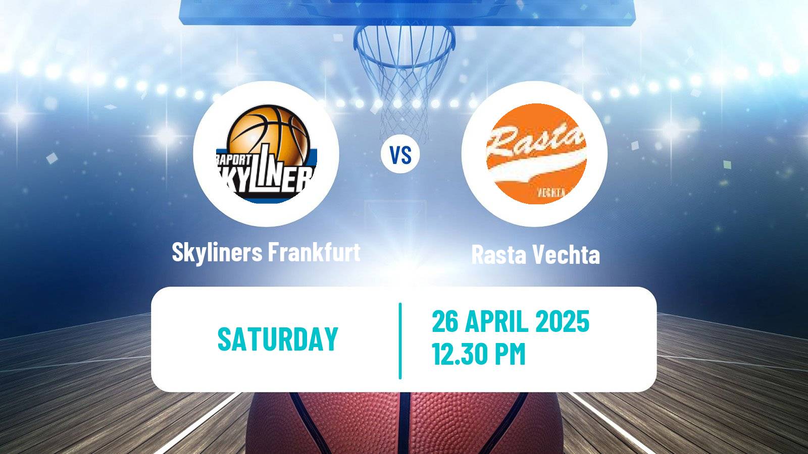 Basketball German BBL Skyliners Frankfurt - Rasta Vechta