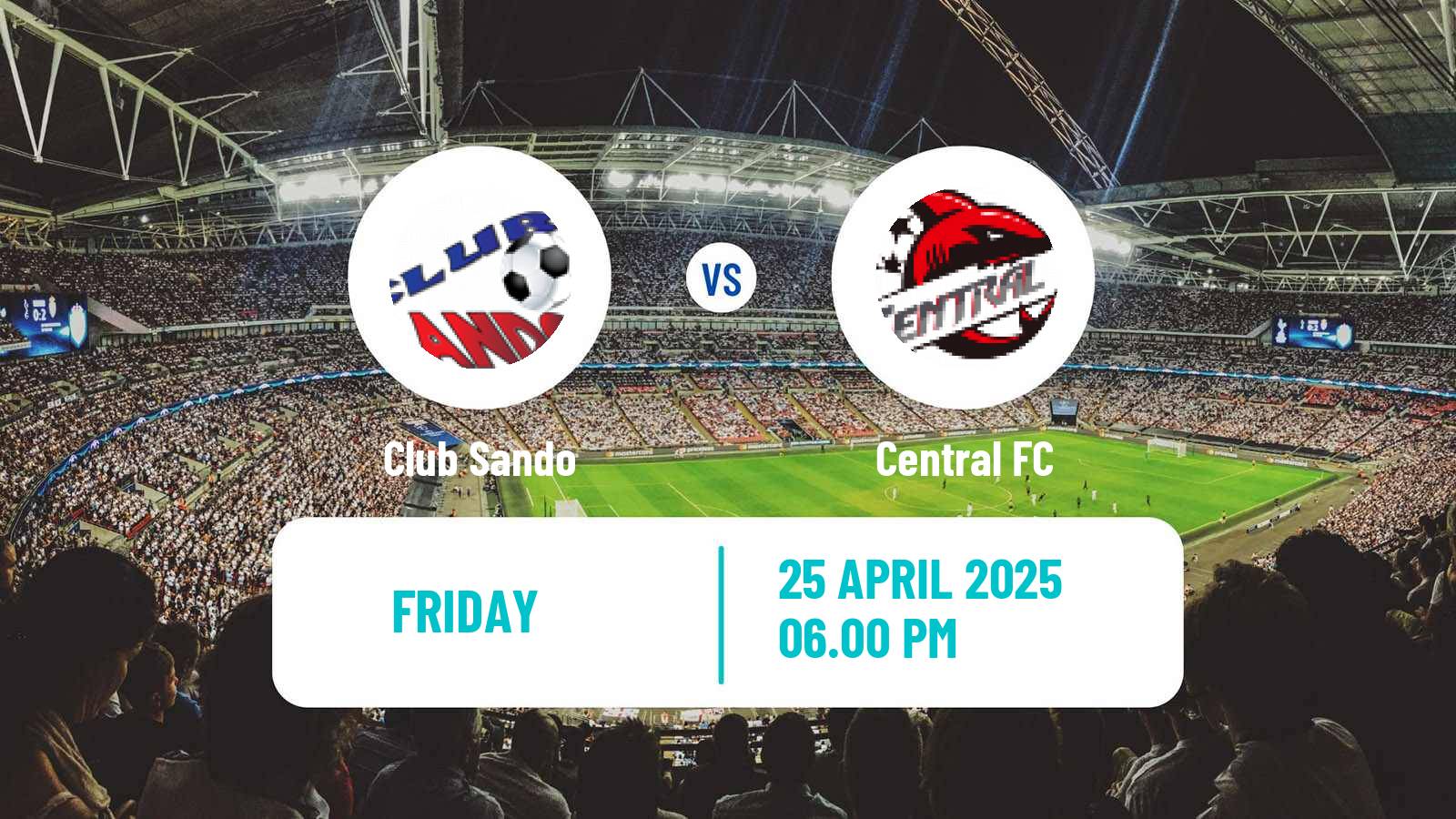 Soccer Trinidad and Tobago Premier League Club Sando - Central FC