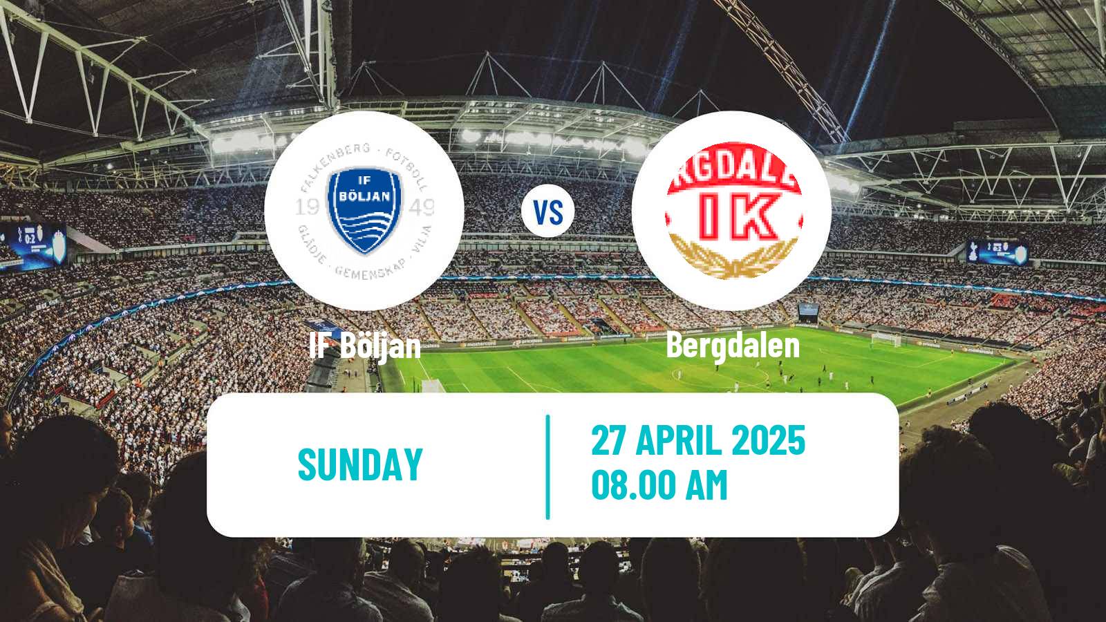 Soccer Swedish Division 2 - Västra Götaland Böljan - Bergdalen