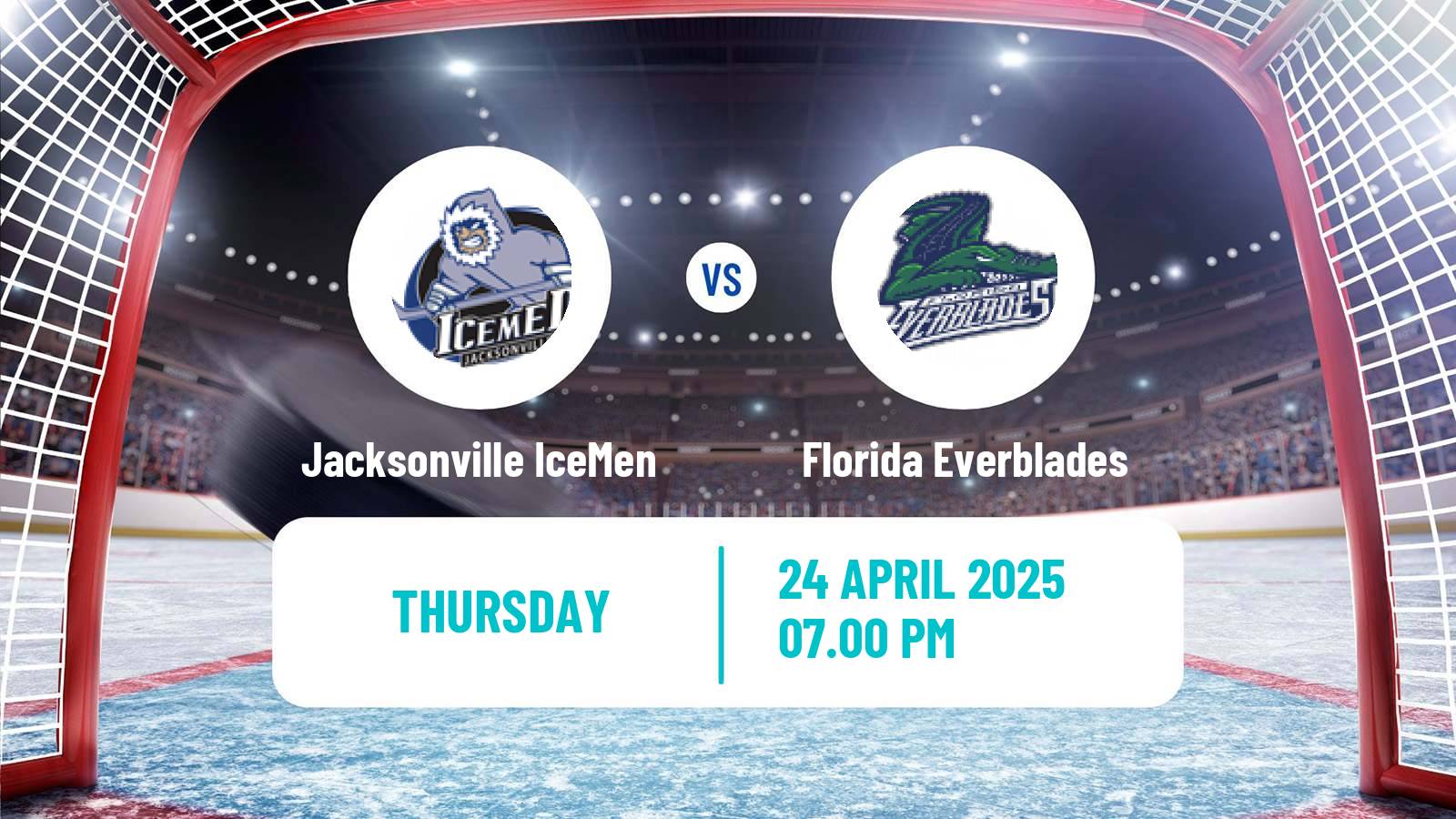 Hockey ECHL Jacksonville IceMen - Florida Everblades