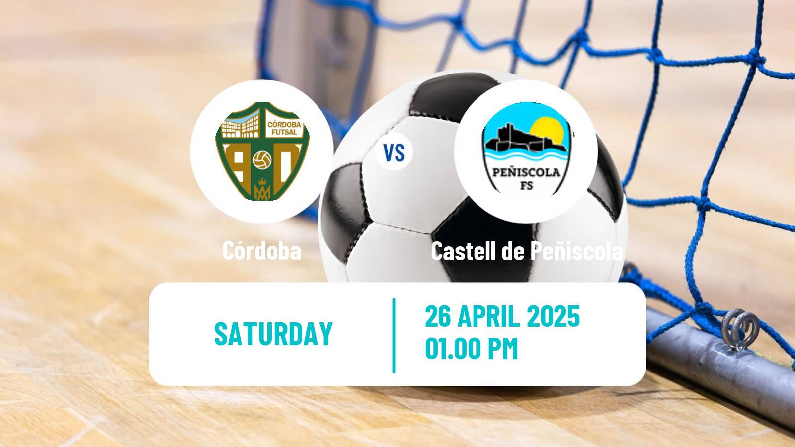 Futsal Spanish Primera Division Futsal Córdoba - Castell de Peñiscola