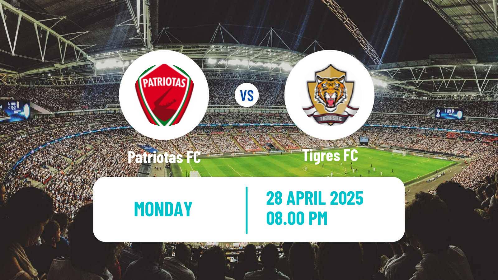 Soccer Colombian Primera B Patriotas - Tigres