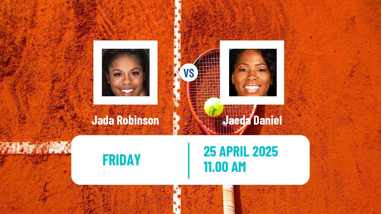 Tennis ITF W35 Charlotte Nc Women Jada Robinson - Jaeda Daniel