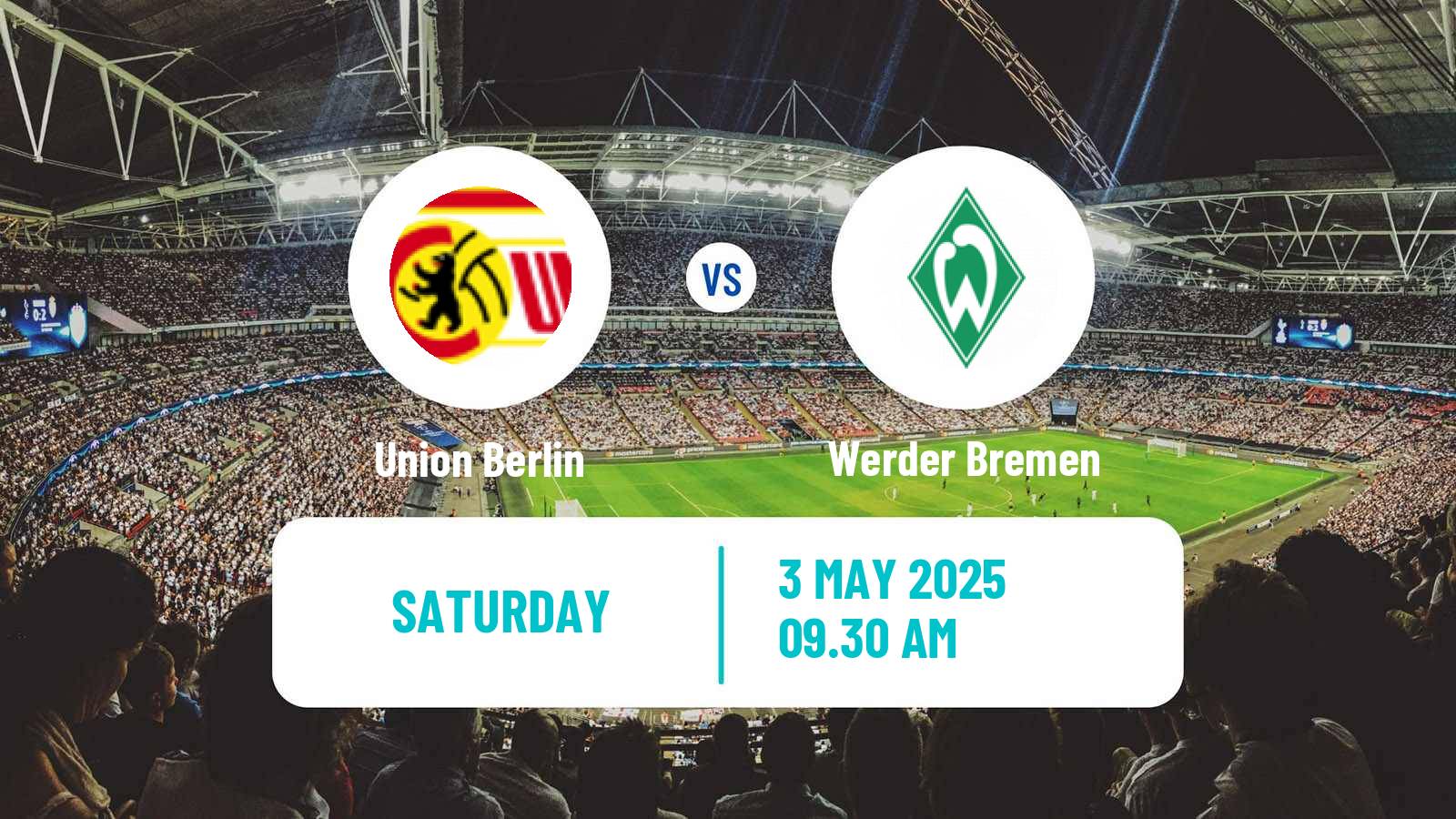 Soccer German Bundesliga Union Berlin - Werder Bremen