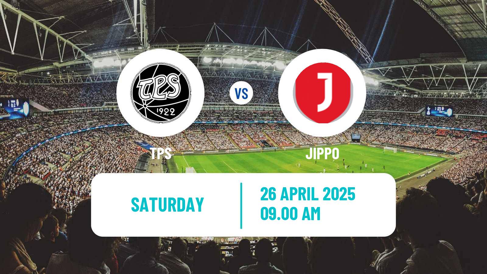Soccer Finnish Ykkosliiga TPS - JIPPO