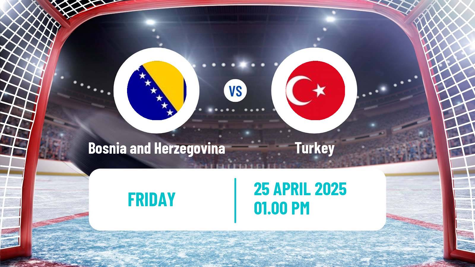 Hockey IIHF World Championship IIIA Bosnia and Herzegovina - Turkey
