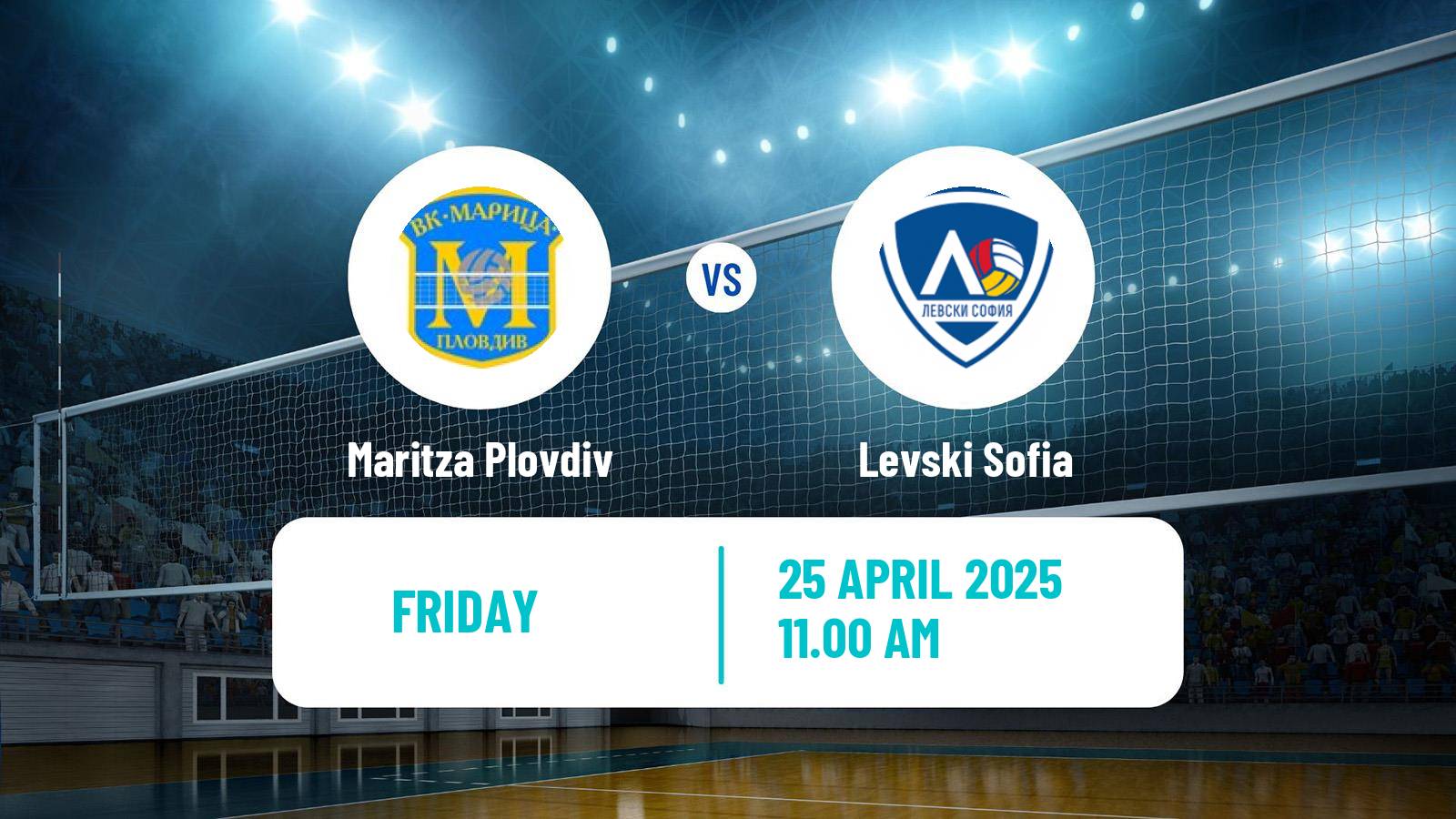 Volleyball Bulgarian SuperLiga Volleyball Women Maritza Plovdiv - Levski Sofia