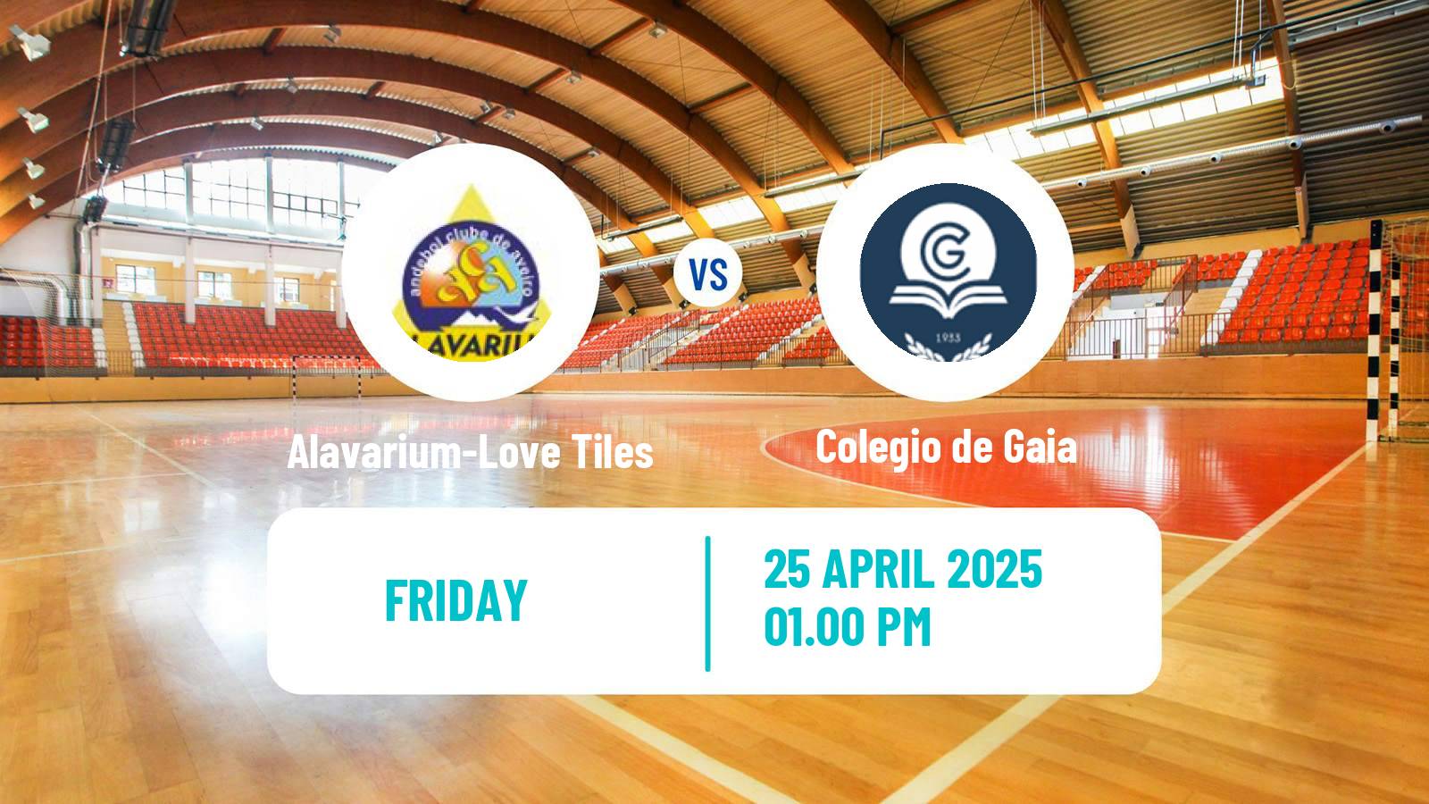 Handball Portuguese 1a Divisao Handball Women Alavarium-Love Tiles - Colegio de Gaia