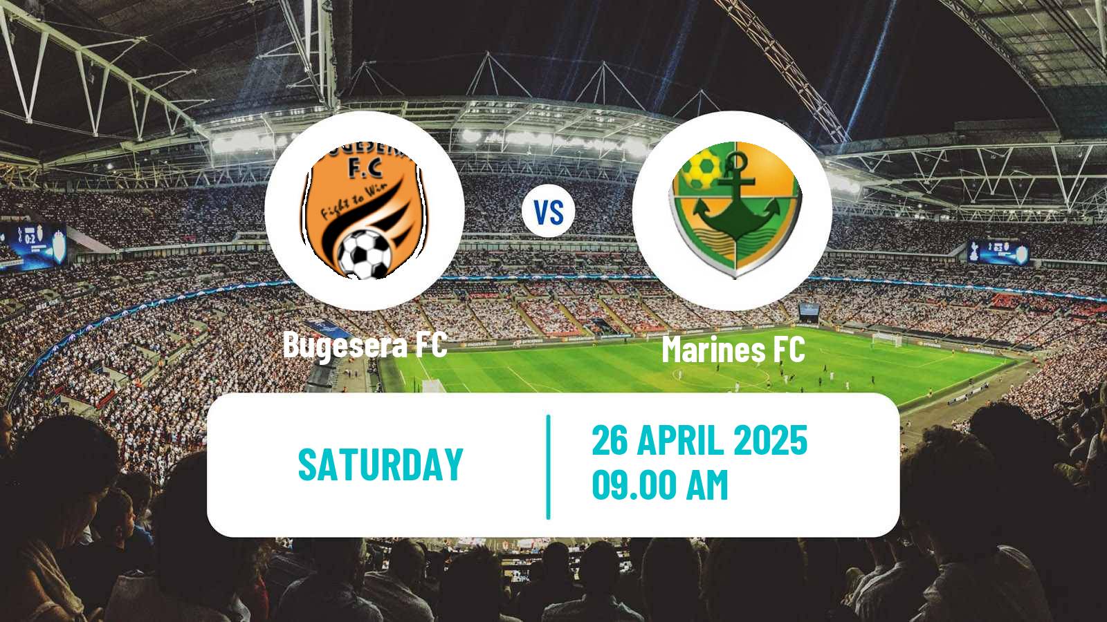 Soccer Rwanda Premier League Bugesera - Marines