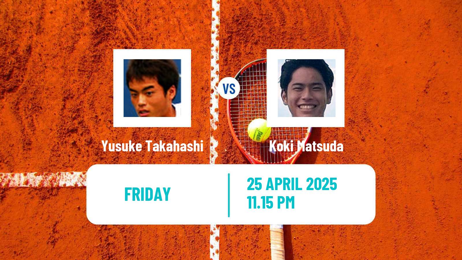 Tennis ITF M15 Osaka 2 Men Yusuke Takahashi - Koki Matsuda