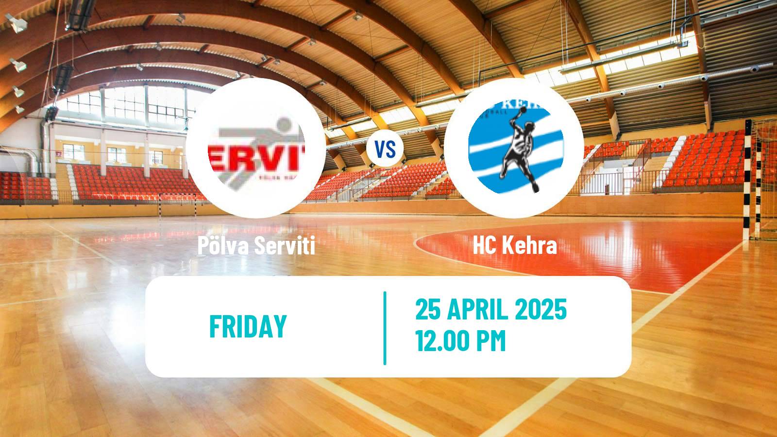 Handball Estonian Meistriliiga Handball Pölva Serviti - Kehra