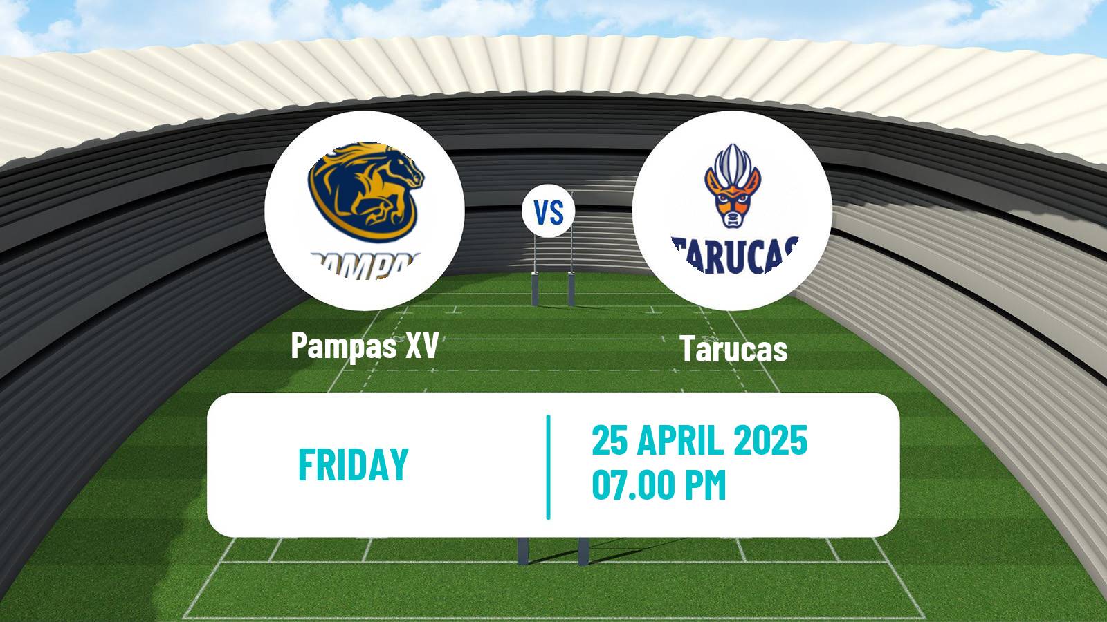Rugby union Super Rugby Americas Pampas XV - Tarucas