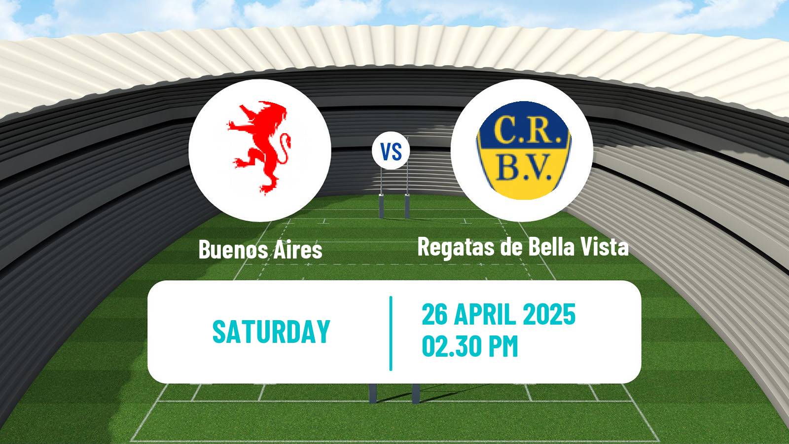 Rugby union Argentinian Top 13 Rugby Buenos Aires - Regatas de Bella Vista