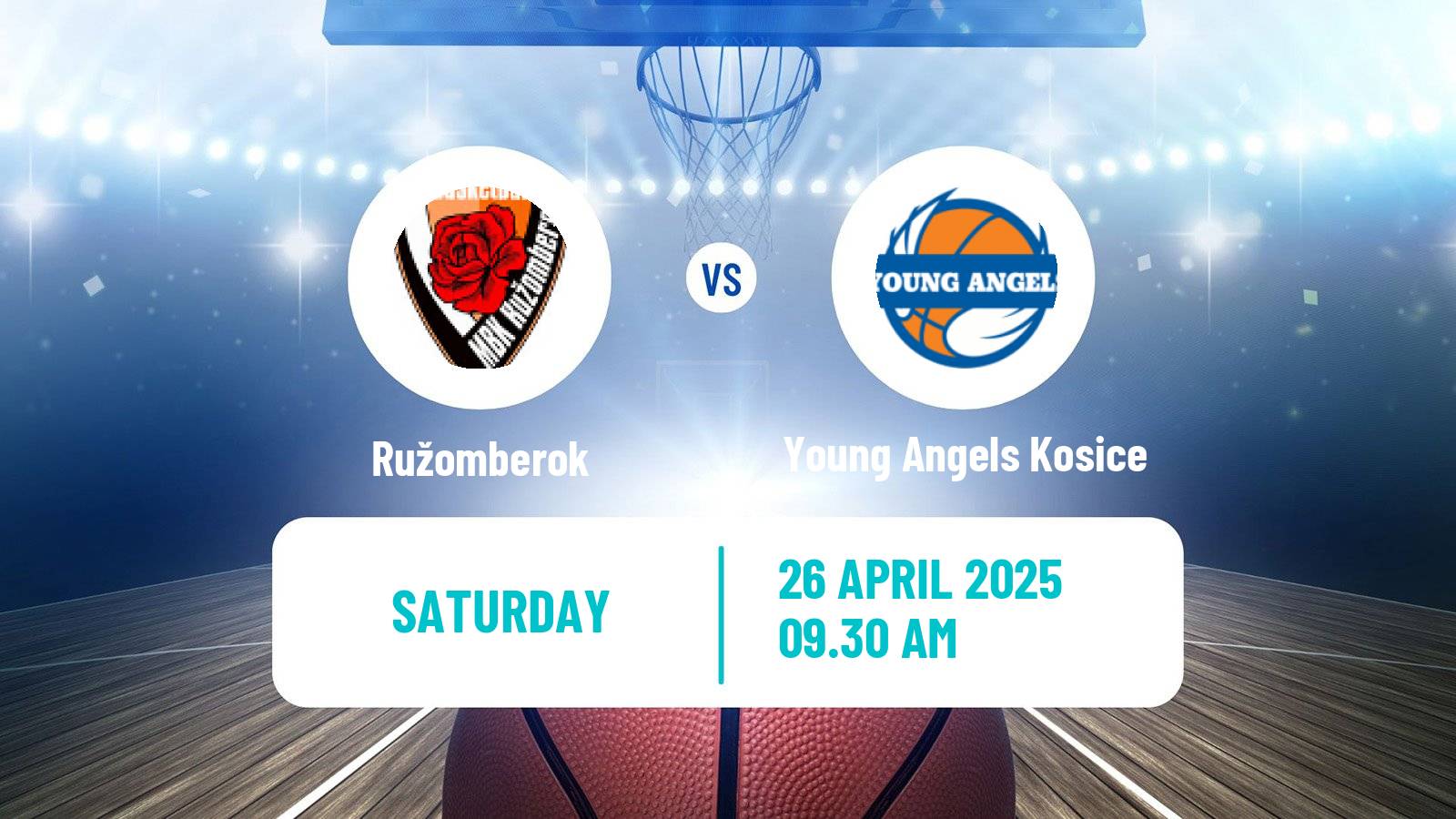 Basketball Slovak Extraliga Basketball Women Ružomberok - Young Angels Kosice