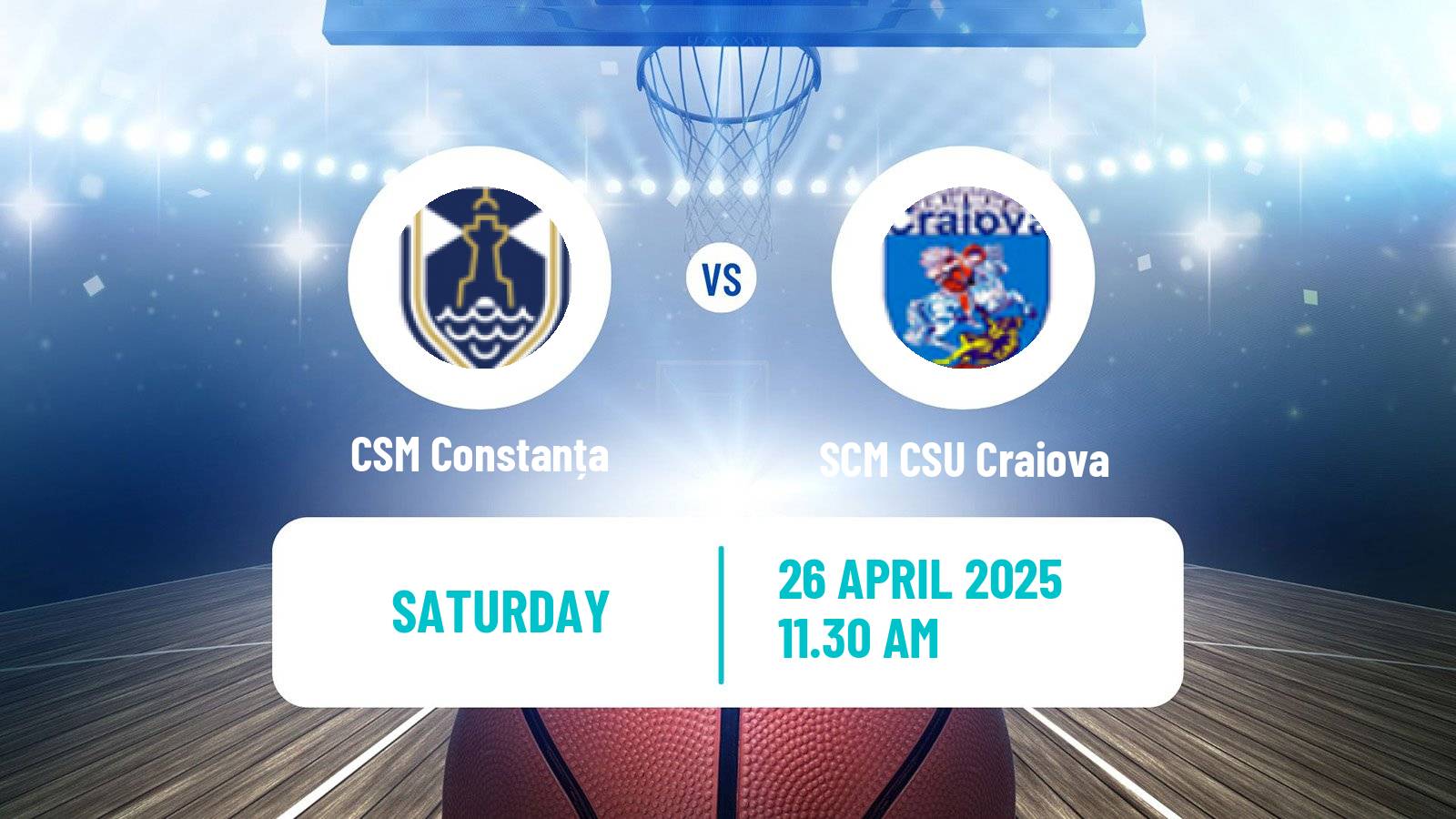 Basketball Romanian Divizia A Basketball CSM Constanța - SCM CSU Craiova