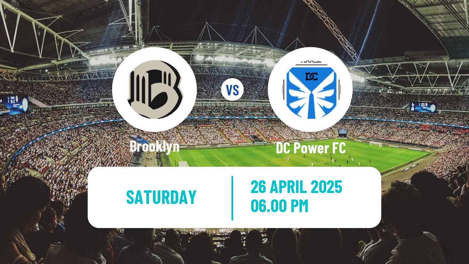 Soccer USL Super League Women Brooklyn - DC Power