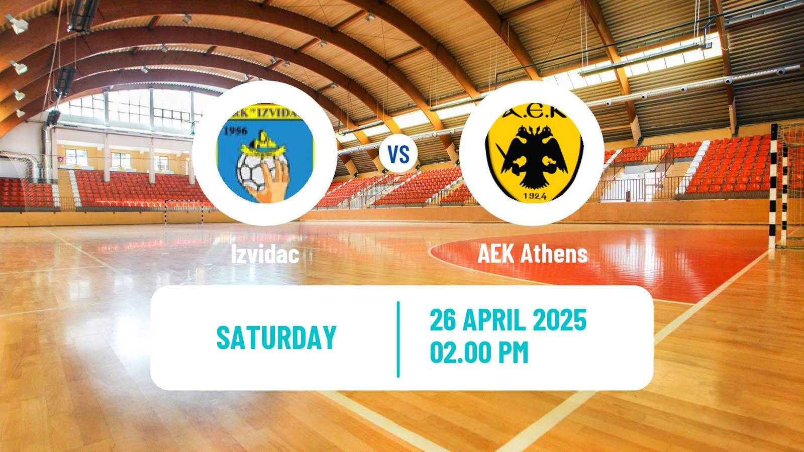 Handball EHF European Cup Izvidac - AEK Athens