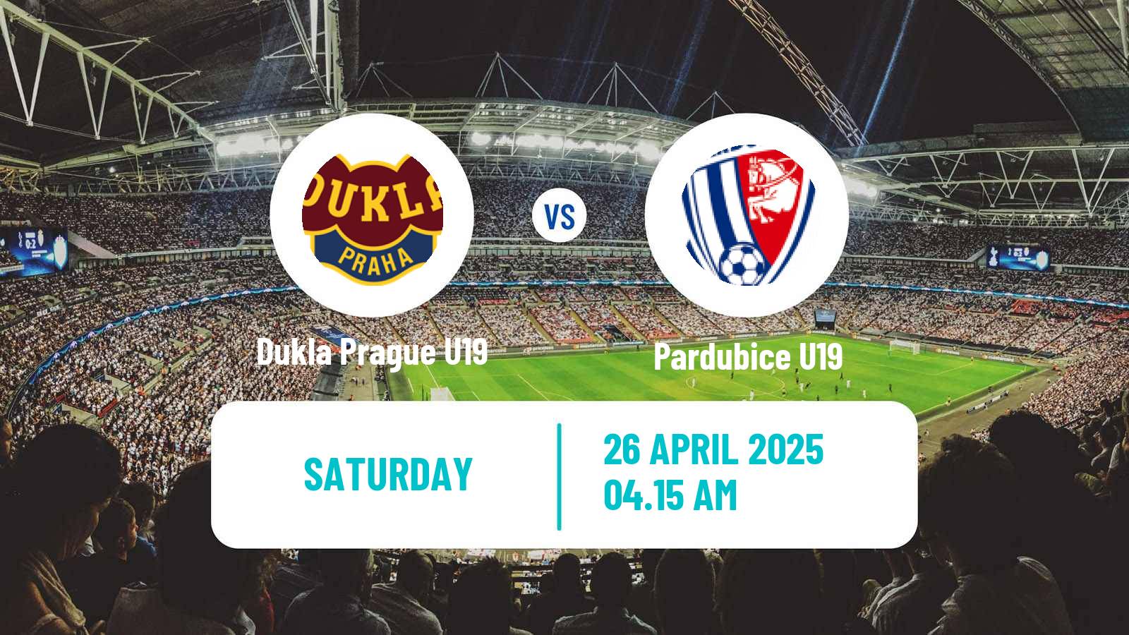 Soccer Czech U19 League Dukla Prague U19 - Pardubice U19