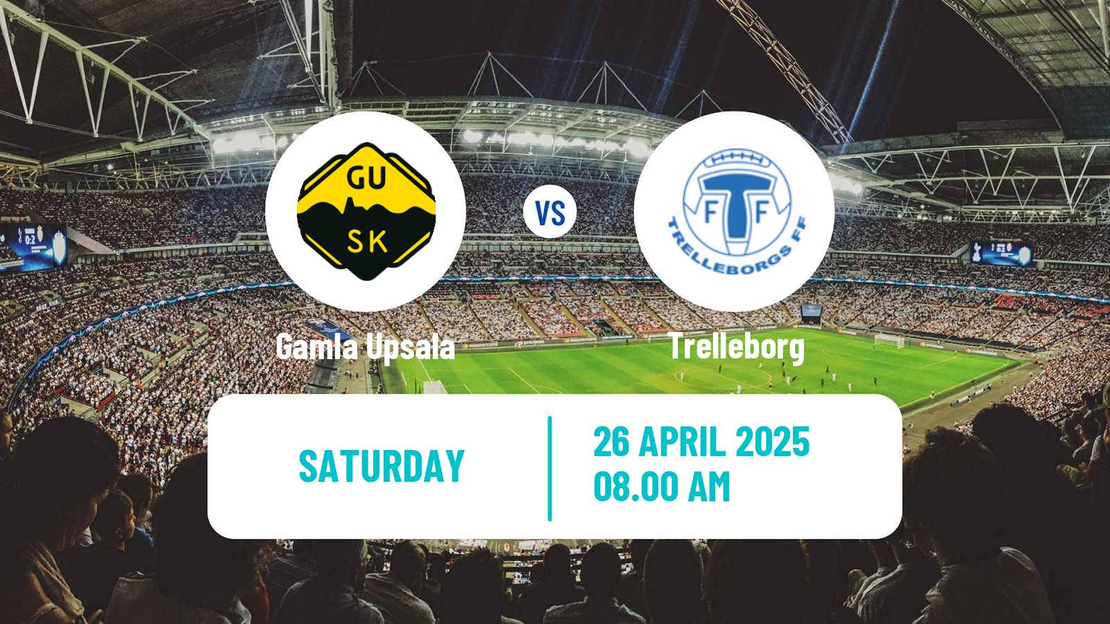 Soccer Swedish Elitettan Women Gamla Upsala - Trelleborg