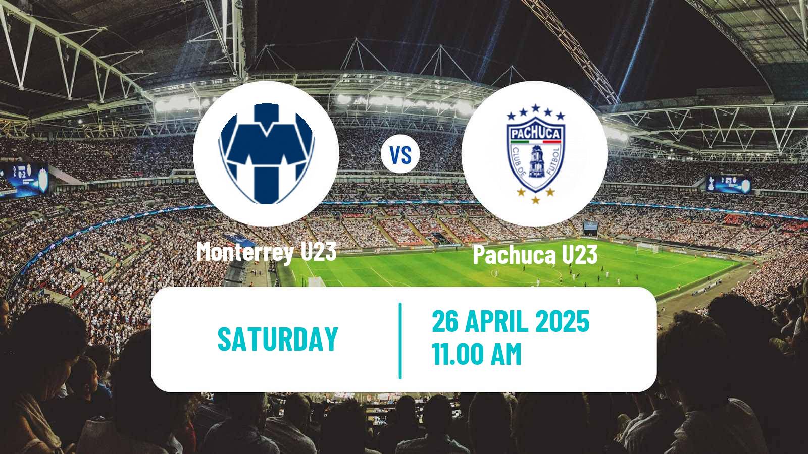 Soccer Mexican Liga MX U23 Monterrey U23 - Pachuca U23