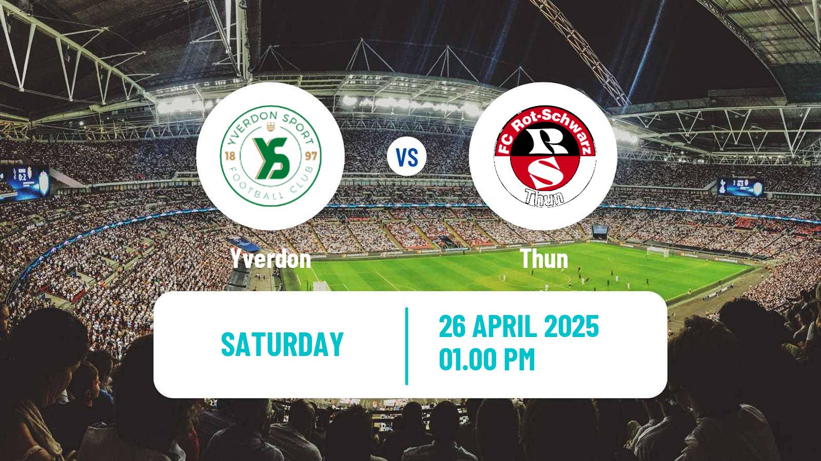 Soccer Swiss Super League Women Yverdon - Thun