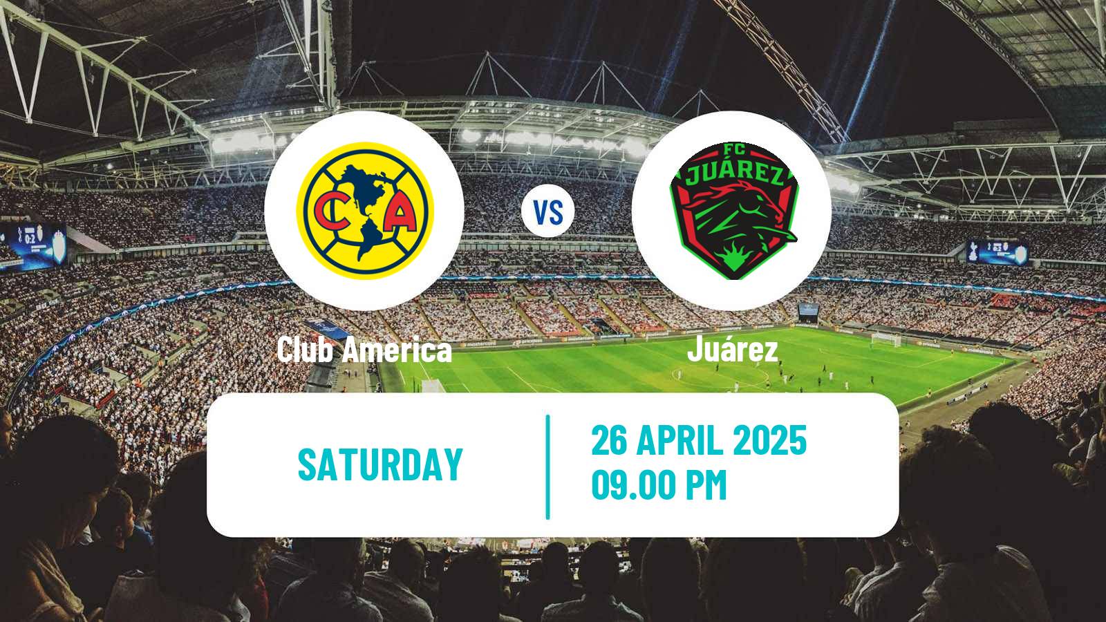 Soccer Mexican Liga MX Women Club America - Juárez