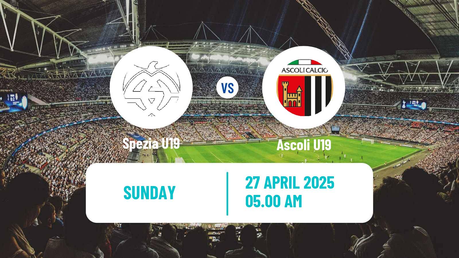 Soccer Italian Primavera 2 Spezia U19 - Ascoli U19