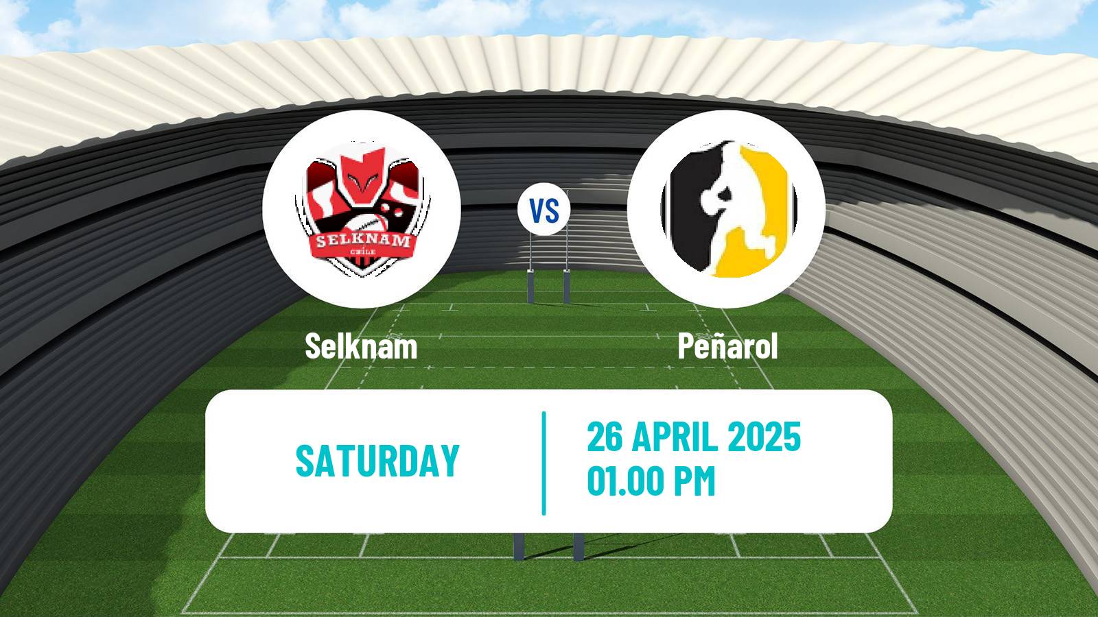 Rugby union Super Rugby Americas Selknam - Peñarol