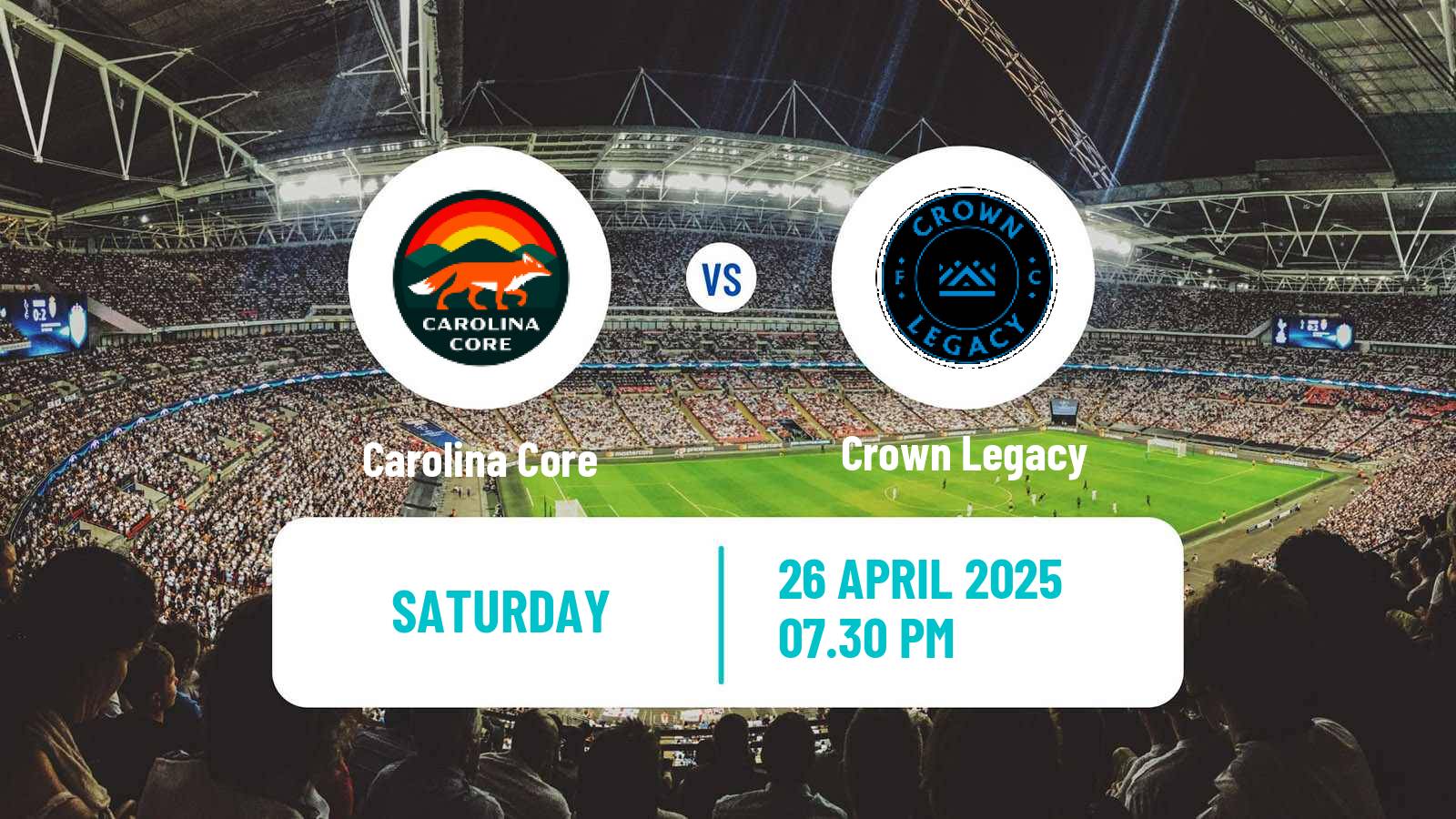 Soccer MLS Next Pro Carolina Core - Crown Legacy
